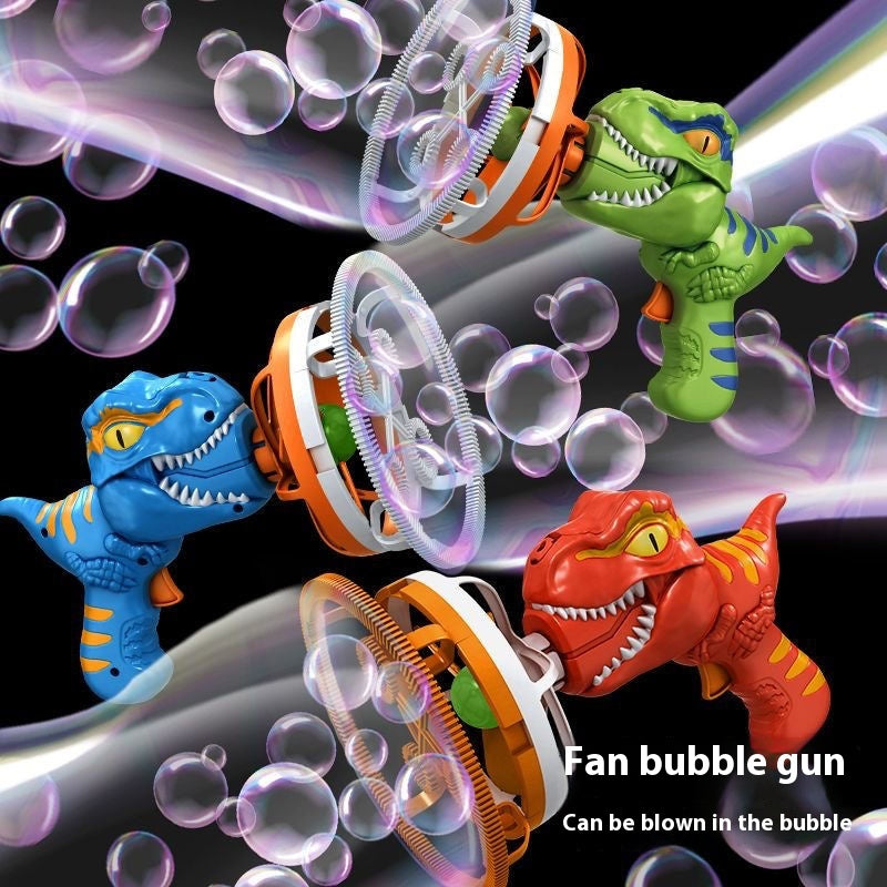 Kids Dino Bubble Gun