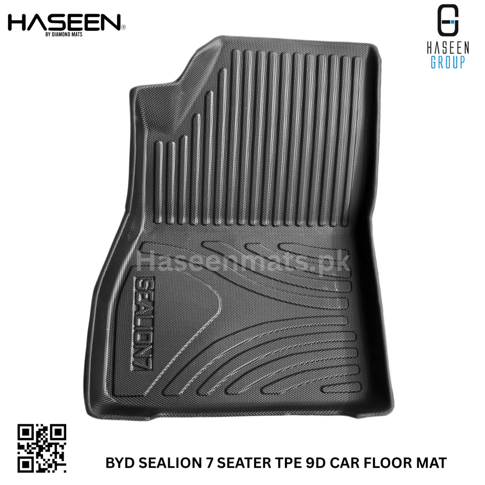 BYD SEALION 7 9D TPE PLASTIC FLOOR MATS