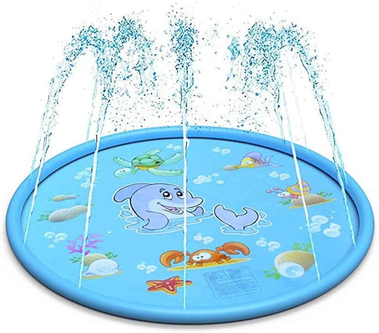 Dolphin Splash Spray Pad (5.5 Feet Wide)