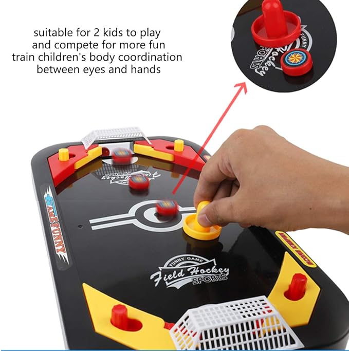 2 in 1 Tabletop Soccer & Hockey Game