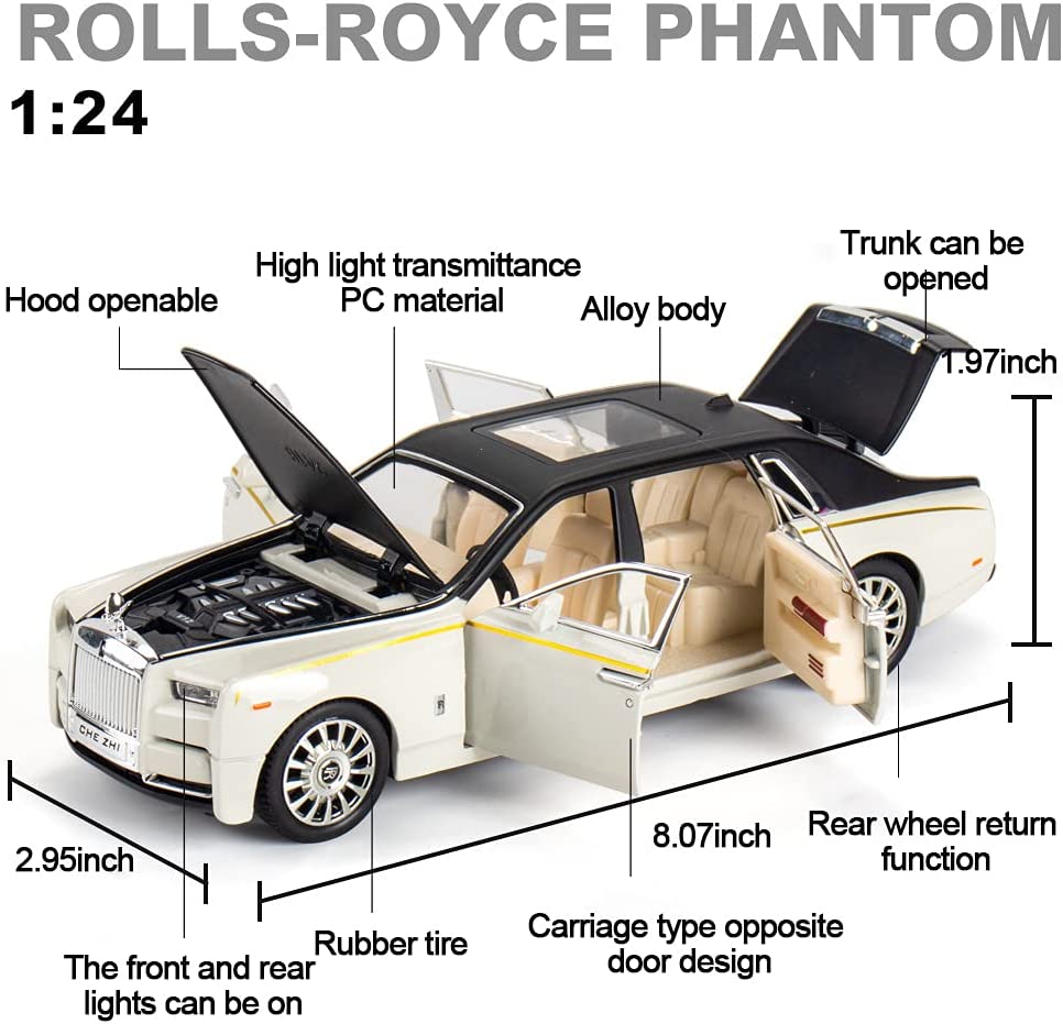 Diecast Metal Rolls Royce Phantom