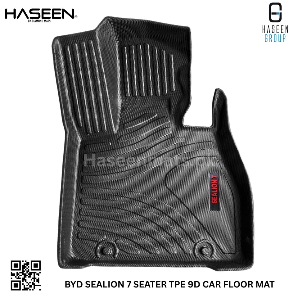 BYD SEALION 7 9D TPE PLASTIC FLOOR MATS