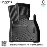 BYD SEALION 7 9D TPE PLASTIC FLOOR MATS