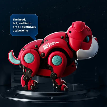 Voice Control Robot Dog  With lights & Music