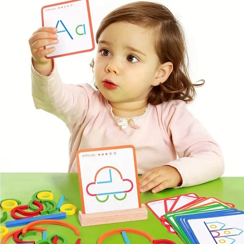 Sticks and Rings Kids Toy