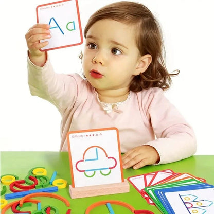 Sticks and Rings Kids Toy