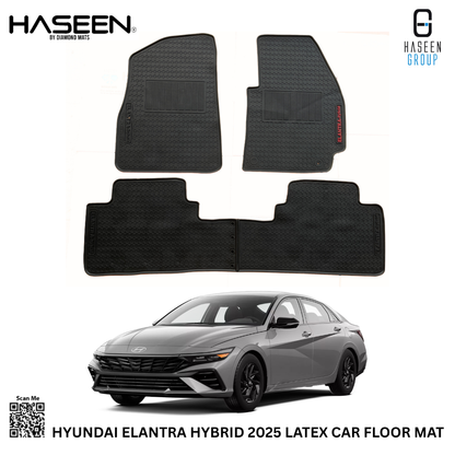 HYUNDAI ELANTRA HYBRID 2025 LATEX RUBBER CAR FLOOR MAT