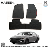 HYUNDAI ELANTRA HYBRID 2025 LATEX RUBBER CAR FLOOR MAT