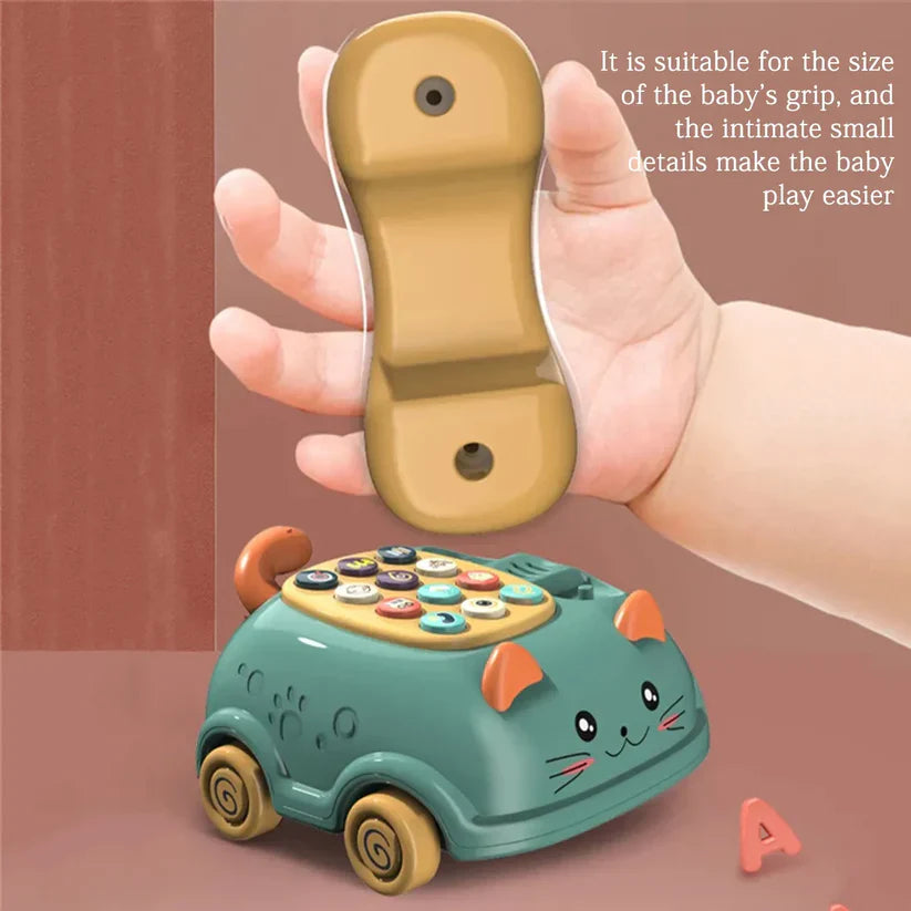 Lighting & Musical Telephone Car Toy