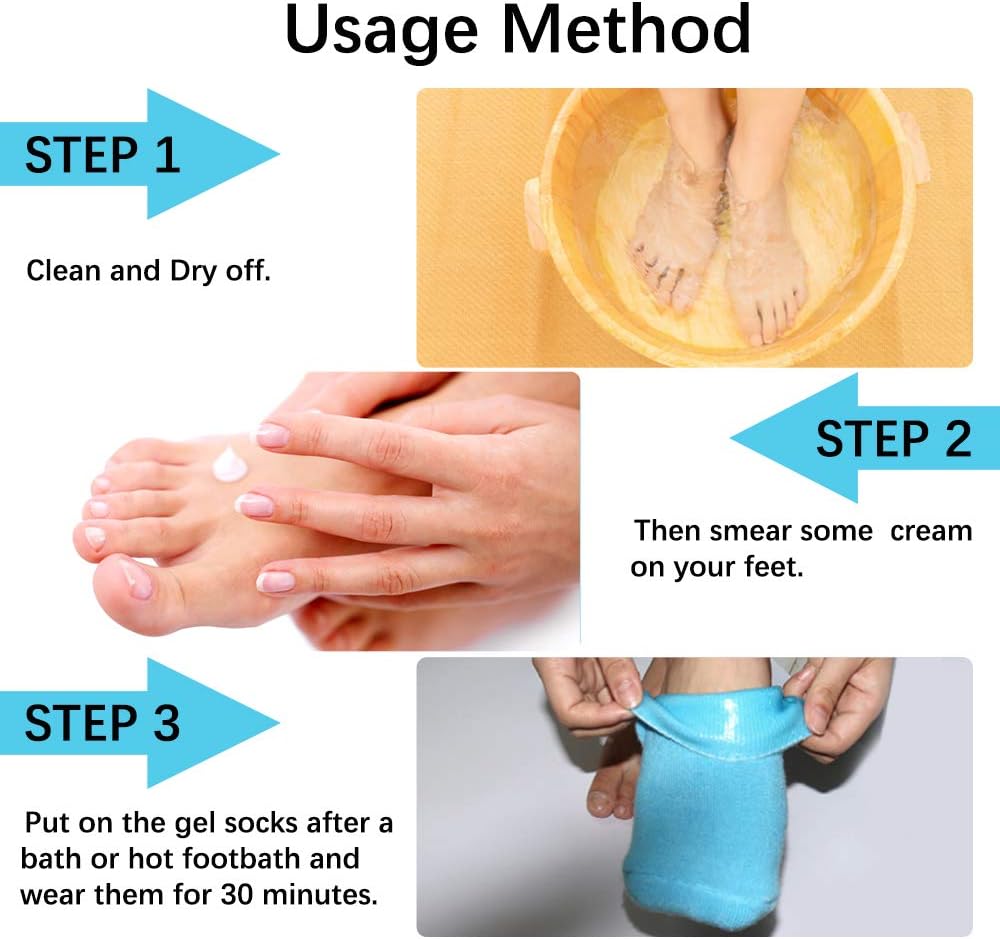 Spa gel socks (Anti Slip & Ease care for foot)