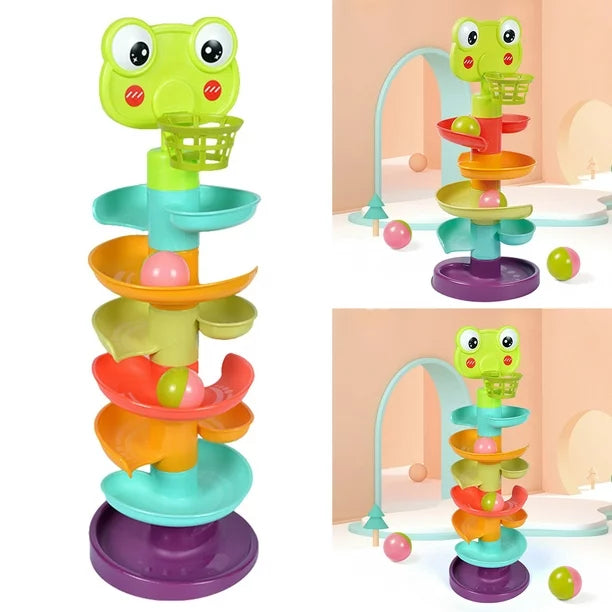 Fun & Learning Baby Ball Drop Tower Toy