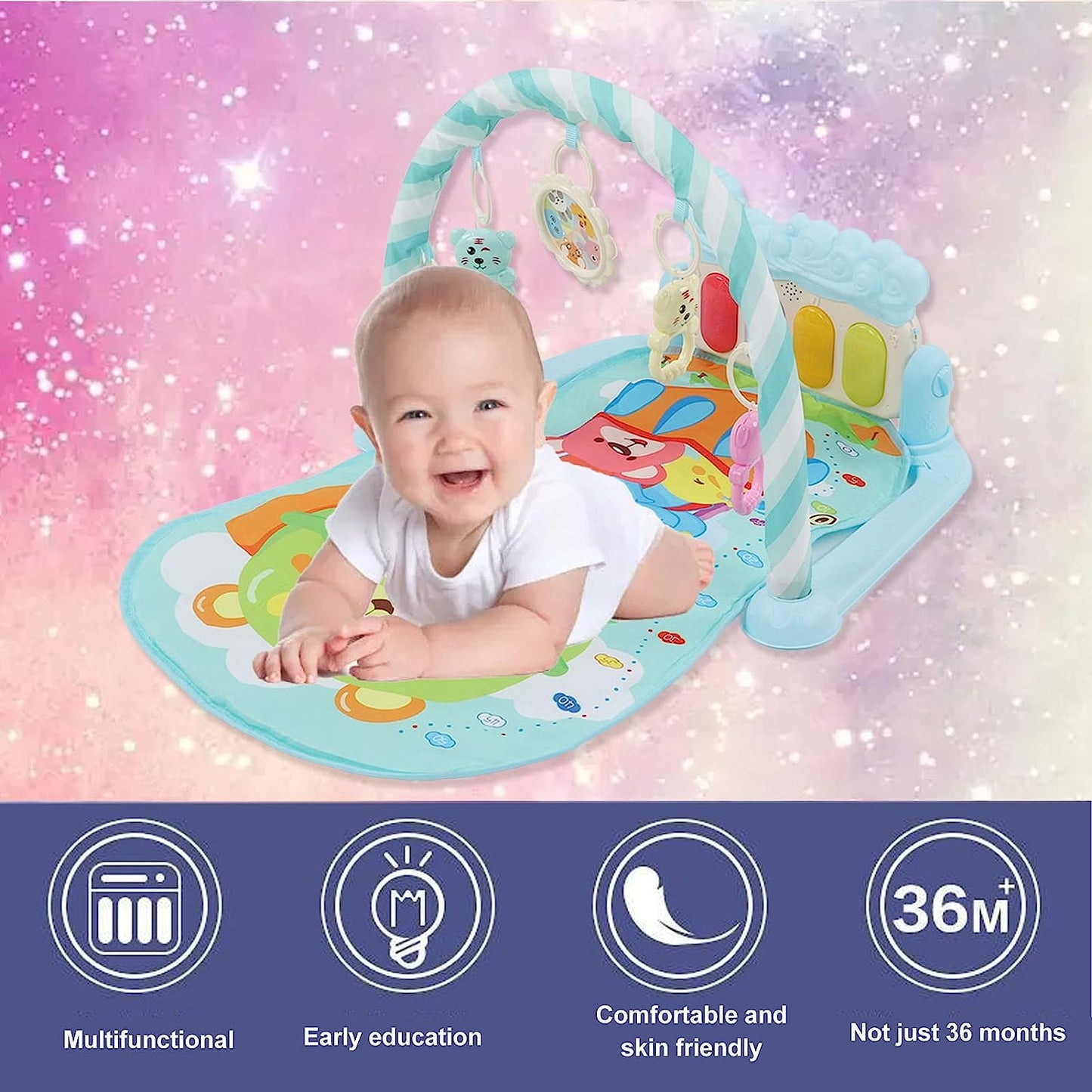 Musical Baby Play Gym / Mat Baby 0-12 Months