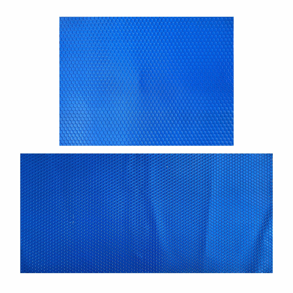 COMBO OF TWO PIECE HONEYCOMB LAMINATION RUNNER MAT PVC HOME & OFFICE DOOR MAT