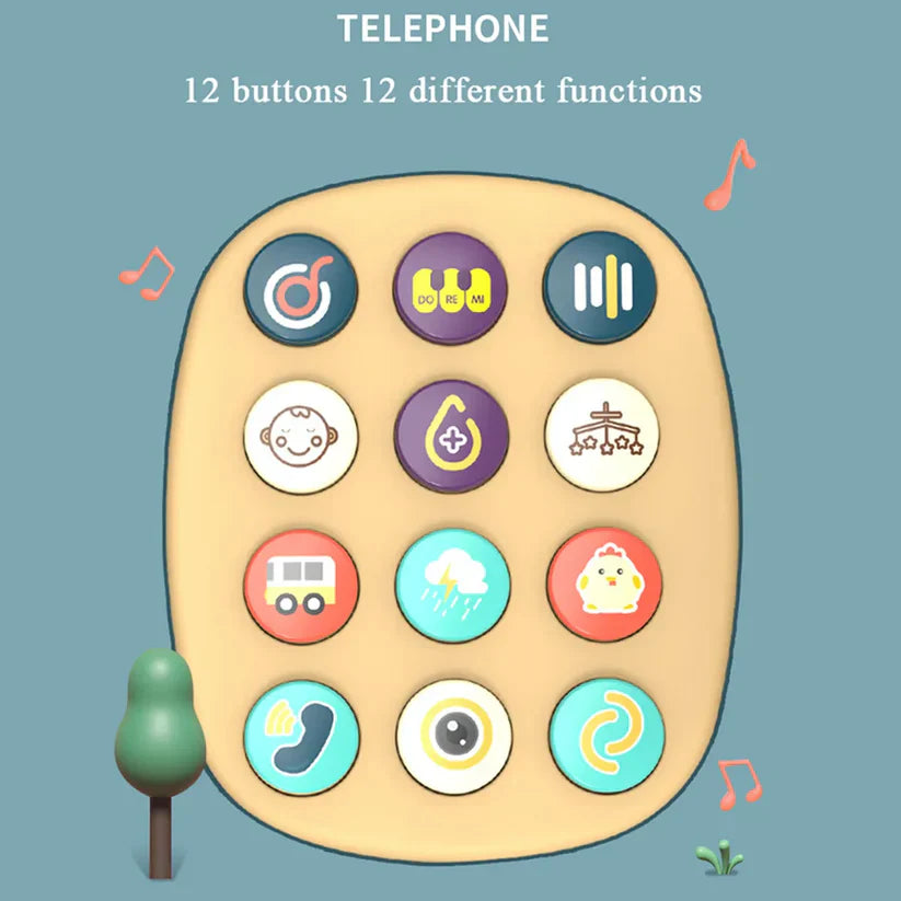 Lighting & Musical Telephone Car Toy
