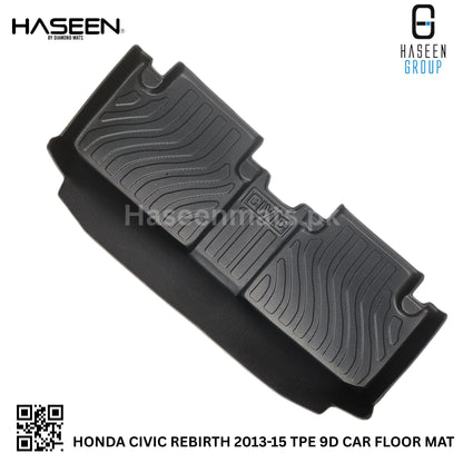 HONDA CIVIC REBIRTH 2013-2015 9D TPE PLASTIC FLOOR MATS