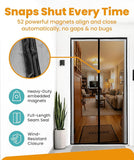 Magnetic Screen Door - Bugs Out, Breeze in