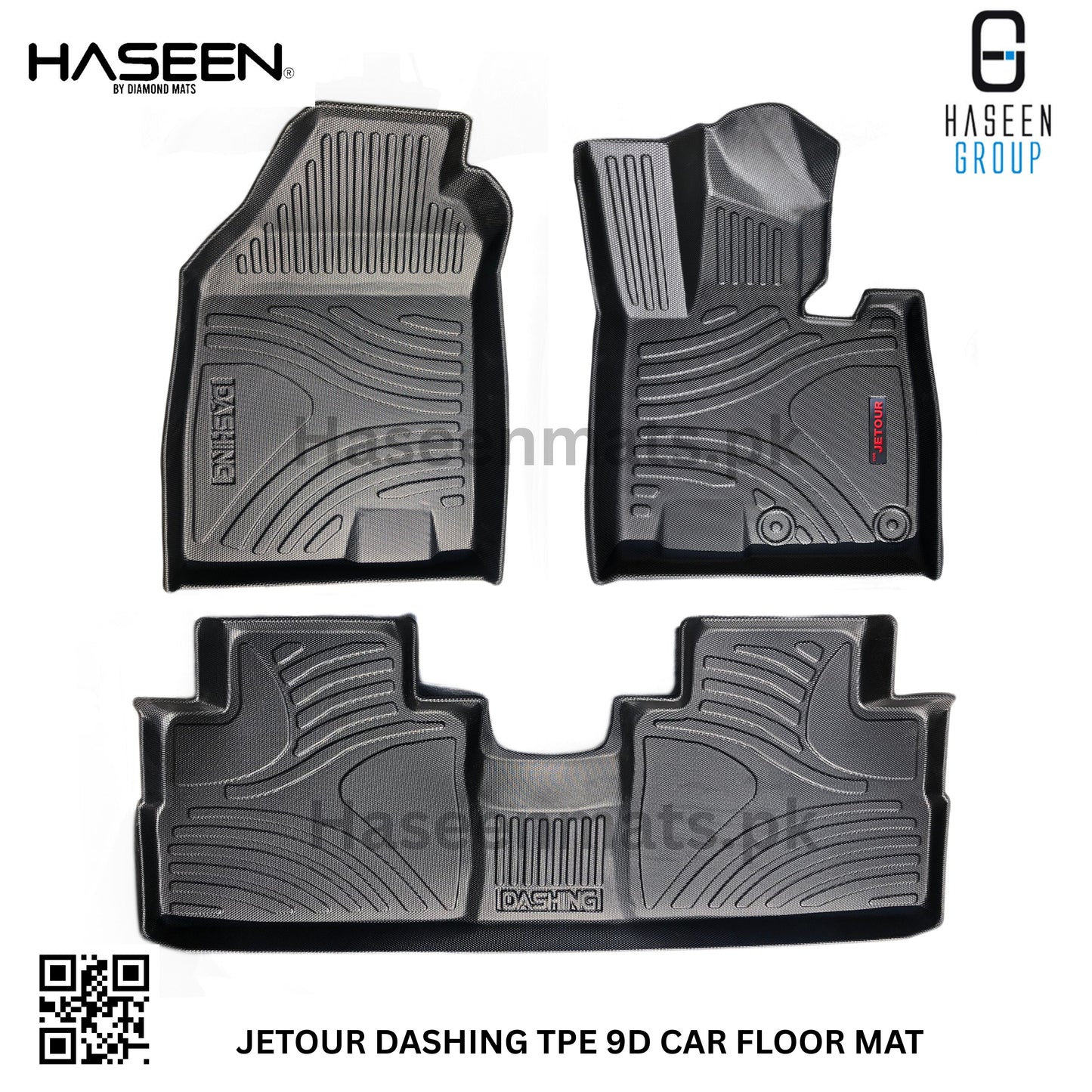 JETOUR DASHING 9D TPE PLASTIC FLOOR MATS
