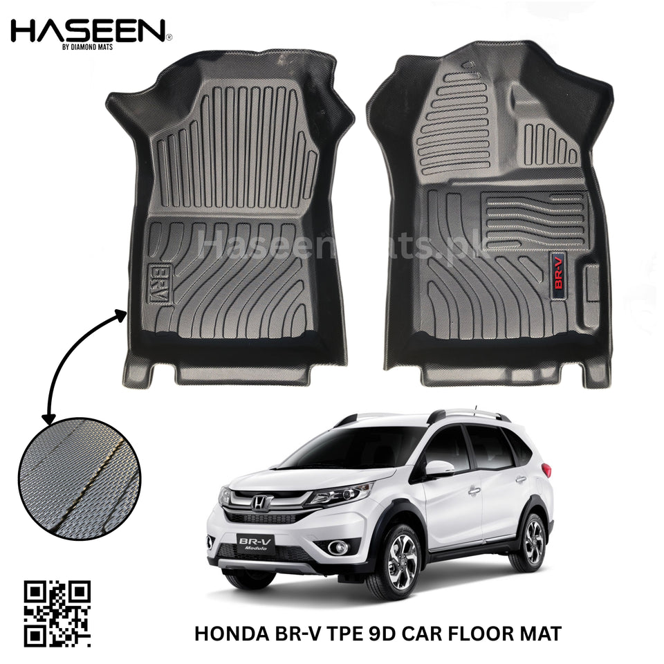 Honda BR-V 9D TPE PLASTIC FLOOR MATS