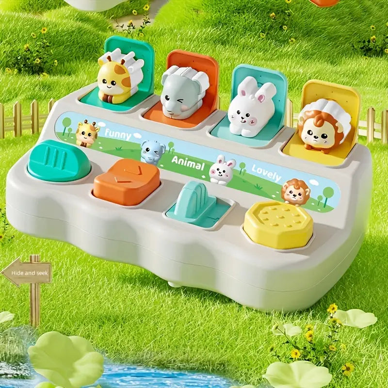 Cute Pop-Up Animal Toy or Kids