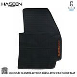 HYUNDAI ELANTRA HYBRID 2025 LATEX RUBBER CAR FLOOR MAT