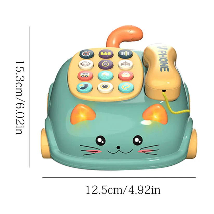 Lighting & Musical Telephone Car Toy
