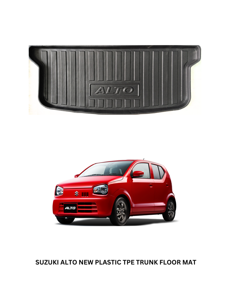 SUZUKI ALTO NEW 2019-2024 TPE PLASTIC CAR TRUNK MAT