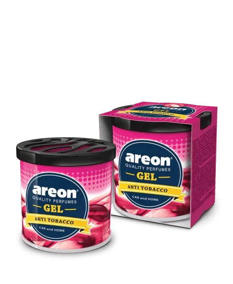 AREON GEL - ANTI TOBACCO - GEL PERFUME FOR CARS & OFFICE