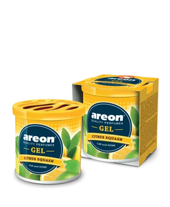 AREON GEL - CITRUS SQUASH - GEL PERFUME FOR CARS & OFFICE