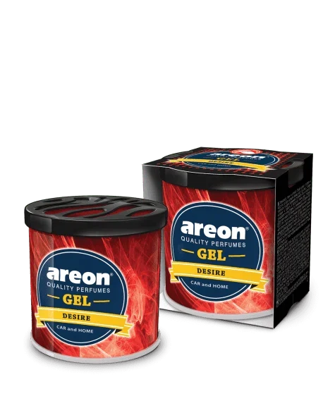 AREON GEL - DESIRE - GEL PERFUME FOR CARS & OFFICE