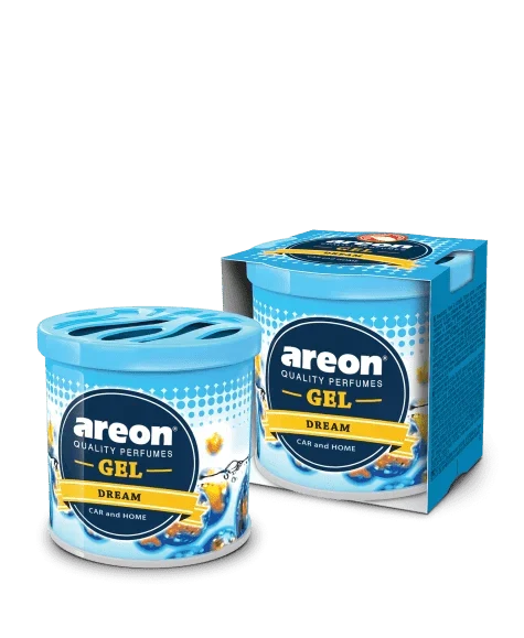 AREON GEL - DREAM - GEL PERFUME FOR CARS & OFFICE
