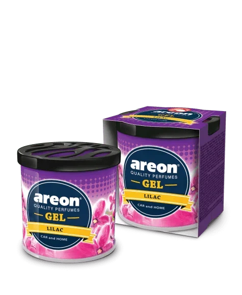 AREON GEL - LILAC - GEL PERFUME FOR CARS & OFFICE
