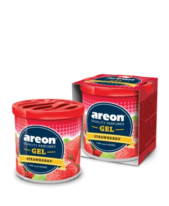AREON GEL - STRAWBERRY - GEL PERFUME FOR CARS & OFFICE