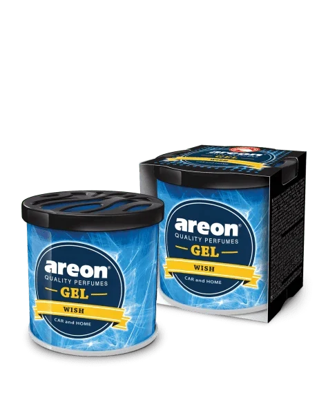 AREON GEL - WISH - GEL PERFUME FOR CARS & OFFICE