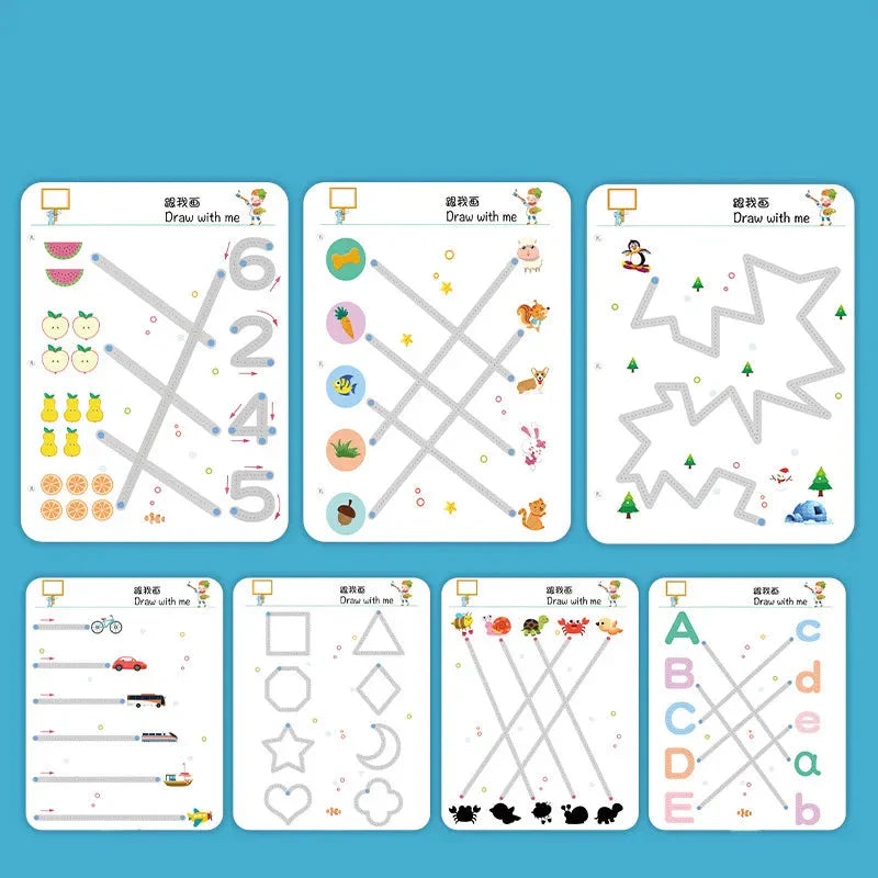 Reusable Magical Tracing Work book