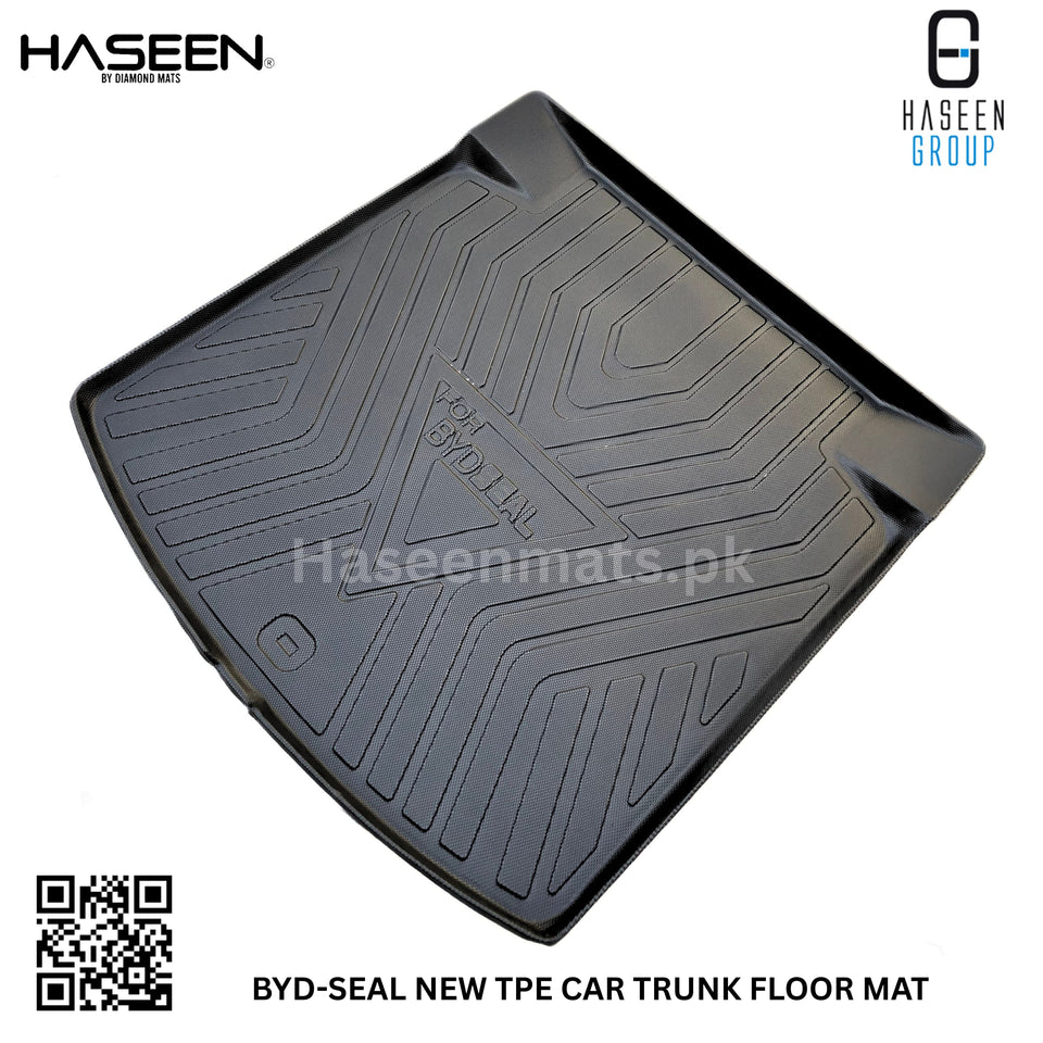 BYD SEAL NEW TPE PLASTIC TRUNK FLOOR MAT