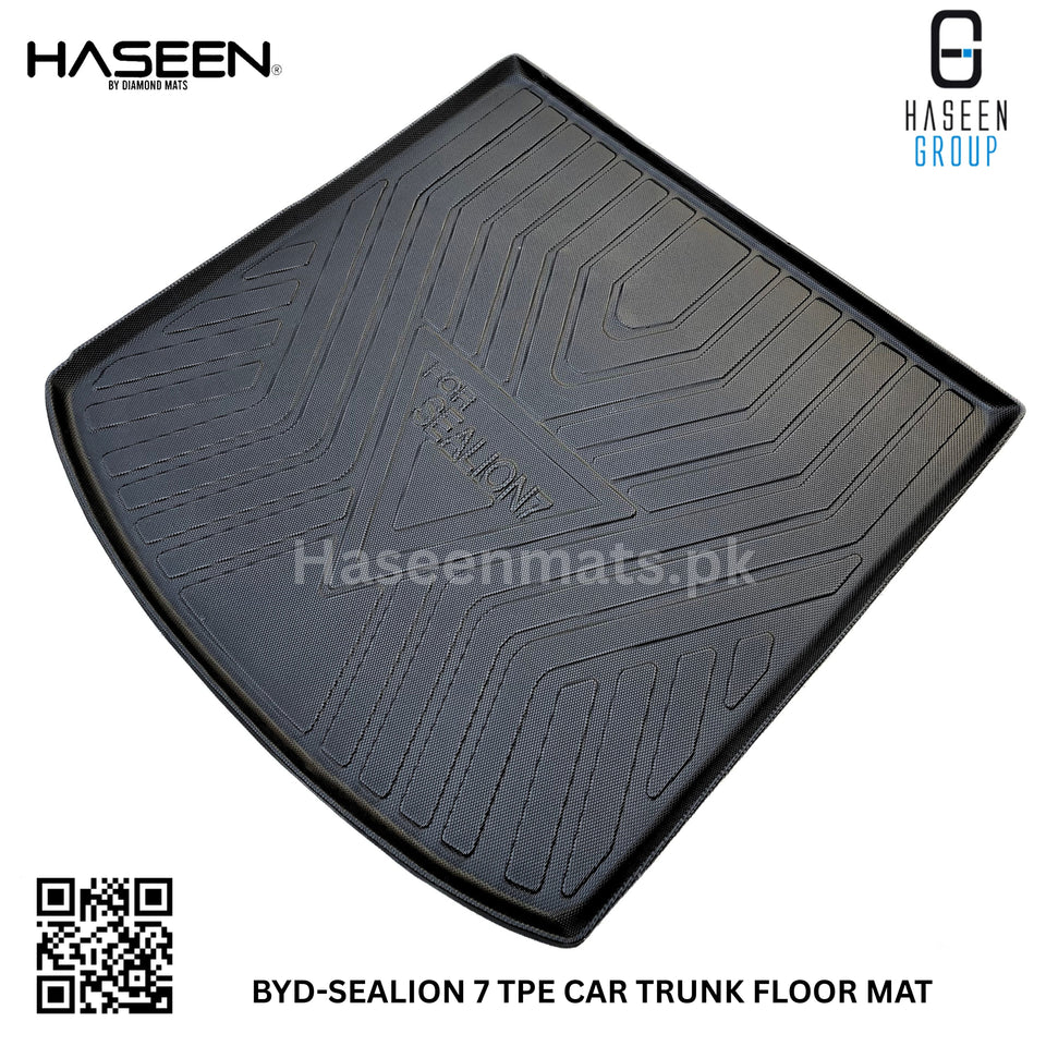 BYD SEALION 7 NEW TPE PLASTIC TRUNK FLOOR MAT