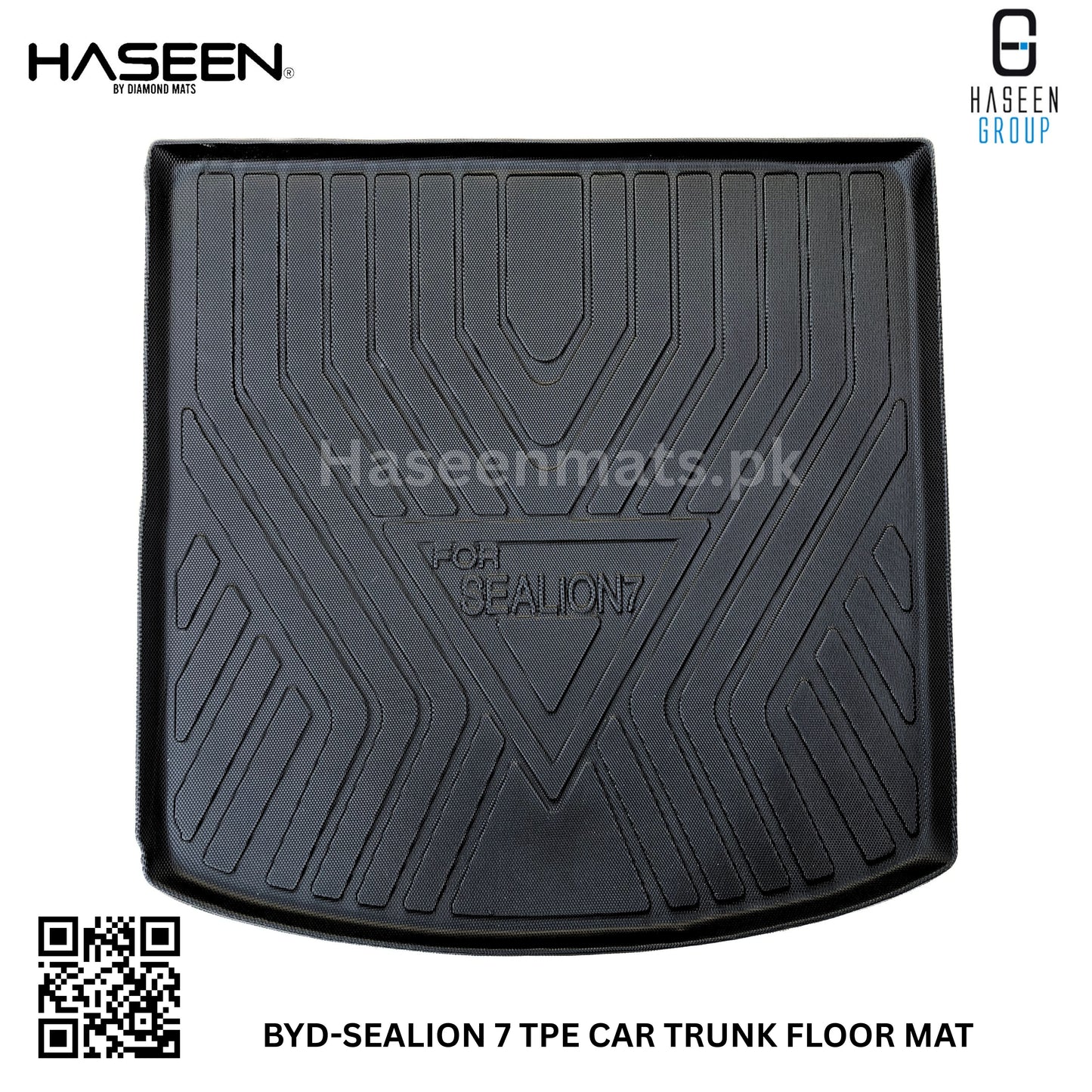 BYD SEALION 7 NEW TPE PLASTIC TRUNK FLOOR MAT