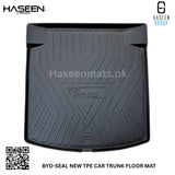 BYD SEAL NEW TPE PLASTIC TRUNK FLOOR MAT