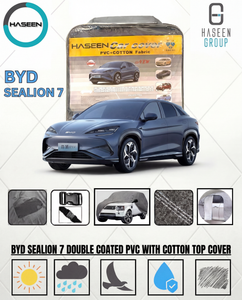 BYD SEALION 7 NEW DOUBLE COAT PVC WITH COTTON CAR COVERS