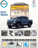 BYD SHARK NEW DOUBLE COAT PVC WITH COTTON CAR COVERS