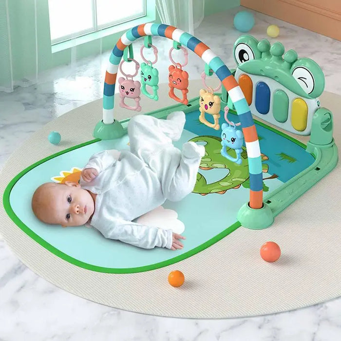 Musical Baby Play Gym & Piano Mat (0–12 Months)