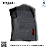 HONDA CIVIC RS 2022-PRESENT TPE PLASTIC HEAVY DUTY 9D FLOOR MAT