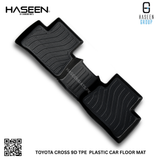 TOYOTA CROSS 9D TPE PLASTIC HEAVY DUTY CAR FLOOR MAT