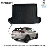 HYUNDAI TUCSON 2021-2024 HEAVY DUTY TPE TRUNK PLASTIC CAR FLOOR MAT
