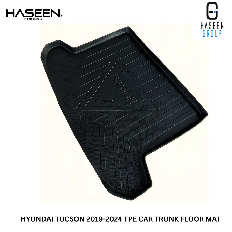 HYUNDAI TUCSON 2021-2024 HEAVY DUTY TPE TRUNK PLASTIC CAR FLOOR MAT