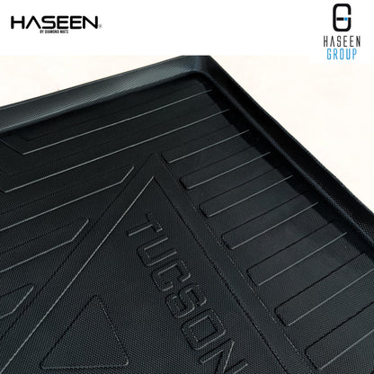 HYUNDAI TUCSON 2021-2024 HEAVY DUTY TPE TRUNK PLASTIC CAR FLOOR MAT