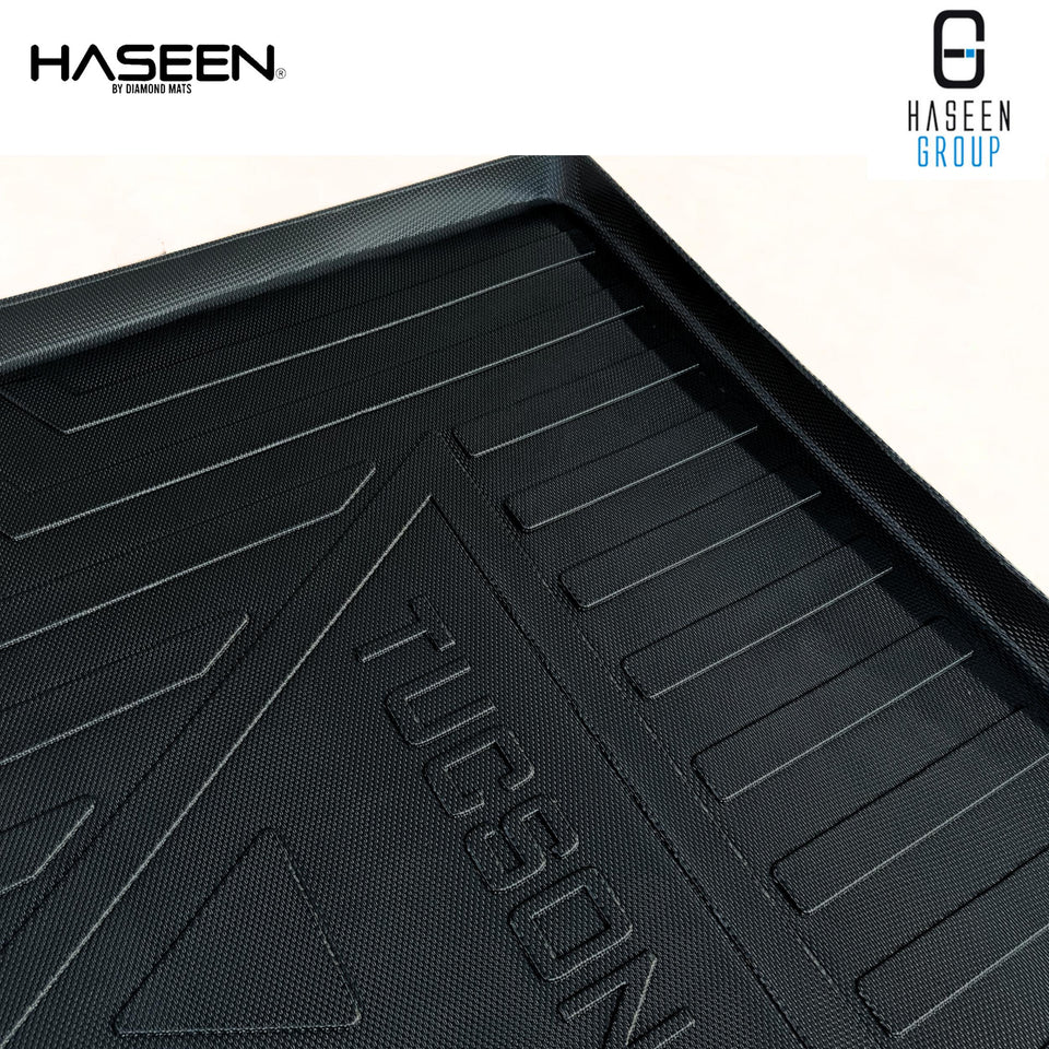 HYUNDAI TUCSON 2021-2024 HEAVY DUTY TPE TRUNK PLASTIC CAR FLOOR MAT