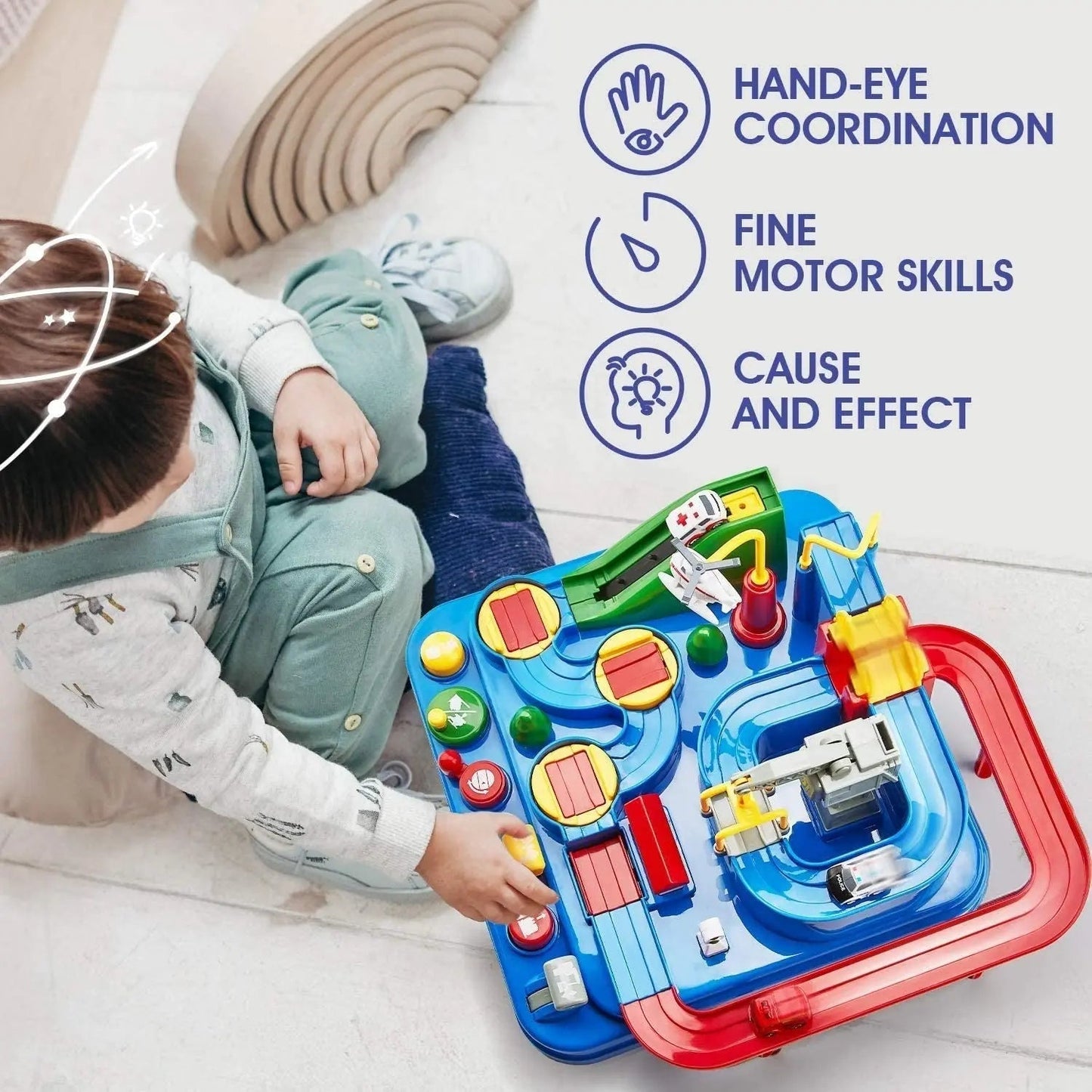 Multifunctional Adventure Cars Play Set