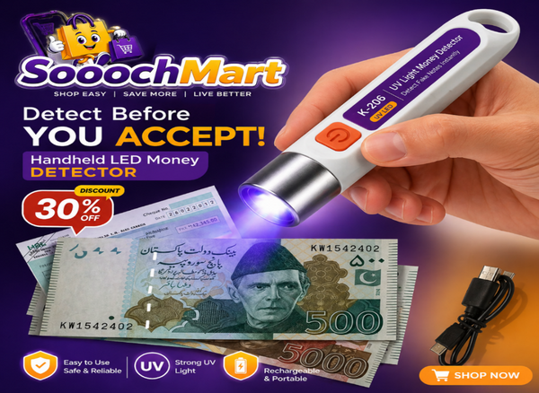 Handheld LED Money Detector (Imported)