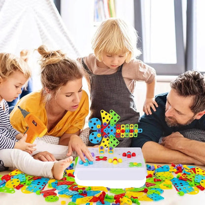 Creative Drilling Toy With Screwdriver Tool Playset (249 Pcs)